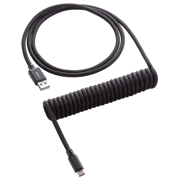 USB-C Coiled Cable 2A - 3M (USB-A/USB-C)